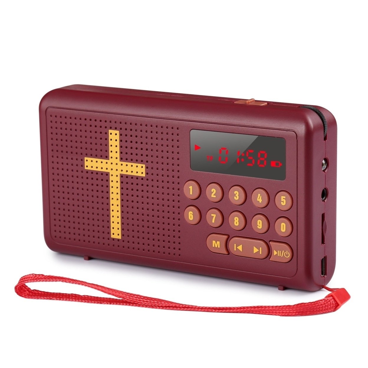 SKUSHOPS Talking Bible Audio Bible Player English King James Version Bible Reading Player Electronic Bible Talking