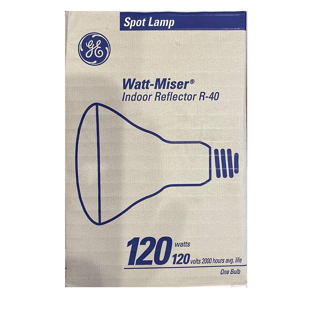 GE 120W R40 Spot Watt-Miser Incandescent Bulb - 150w Equiv