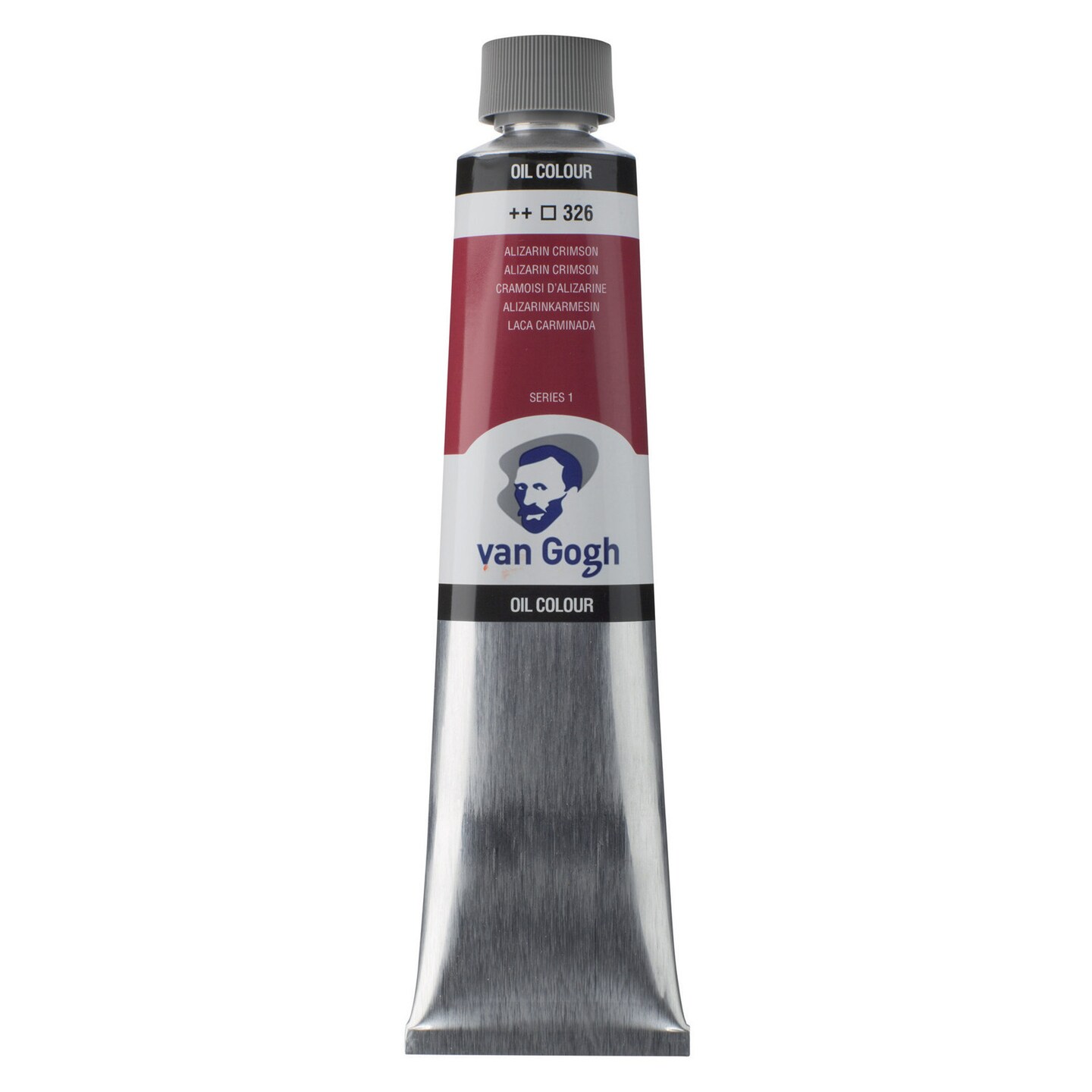 Royal Talens Van Gogh Oil Color, 200ml Tube, Alizarin Crimson