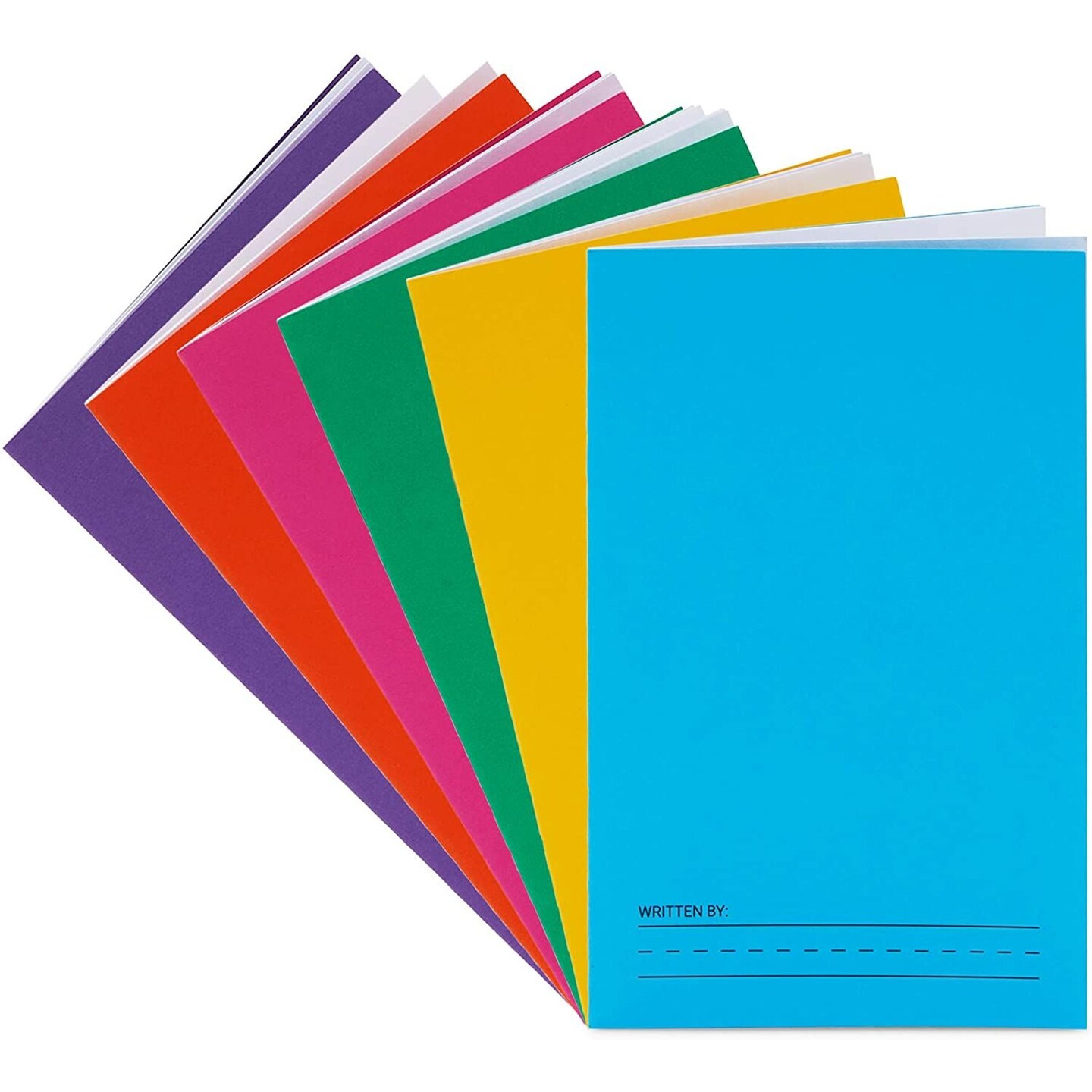 24 Pack Unlined Notebooks for Students, Blank Books for Kids to Write  Stories and Draw, A5 Sketchbooks (5.5 x 8.5 In) 