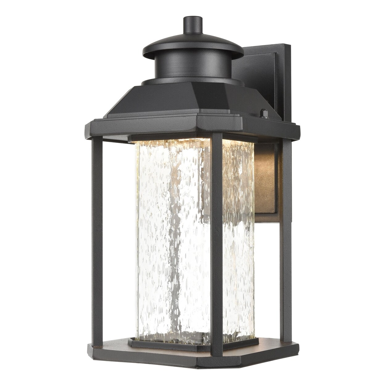 Irvine 13 High 1-Light Outdoor Sconce - Matte Black