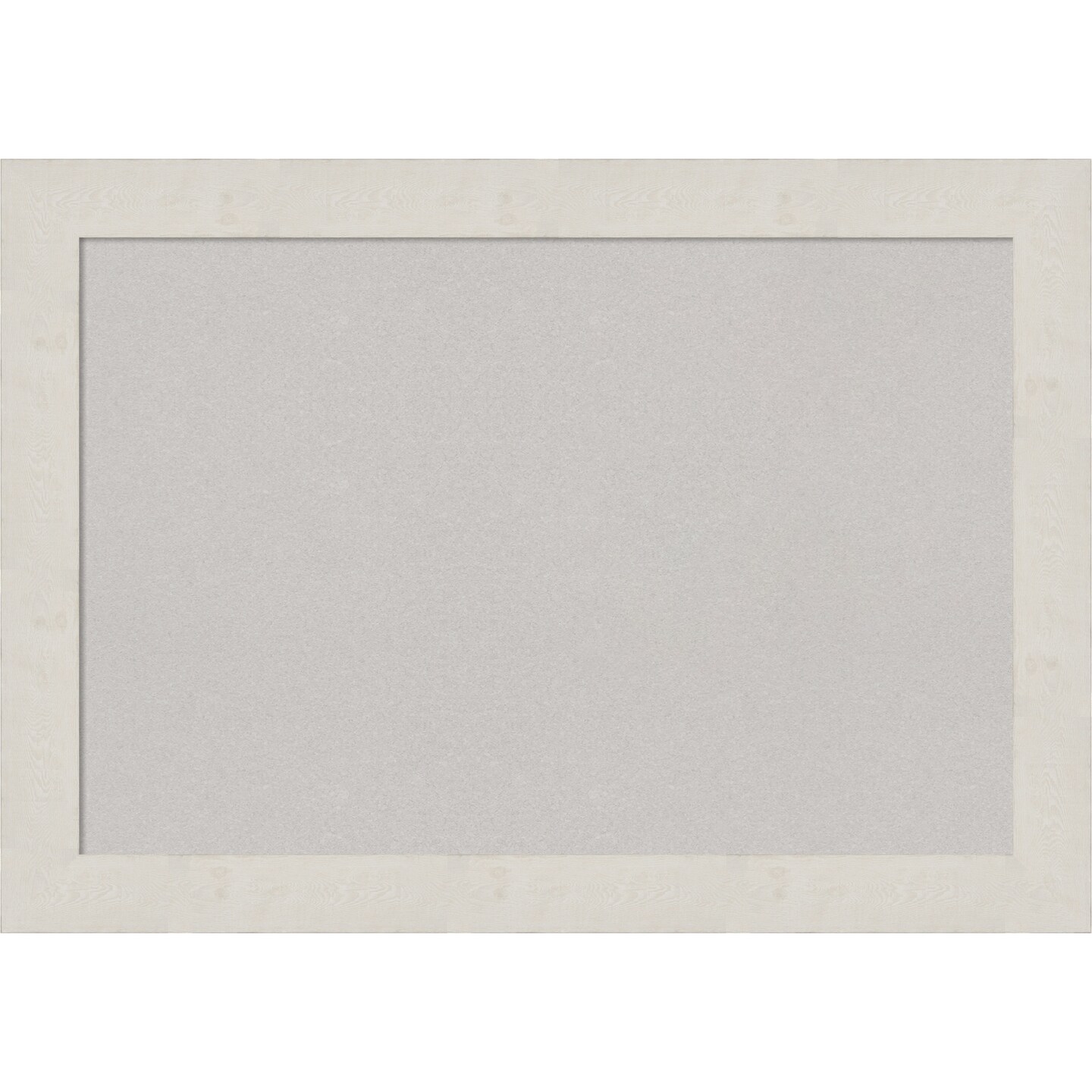 Rustic Plank Framed Corkboard, Grey Cork