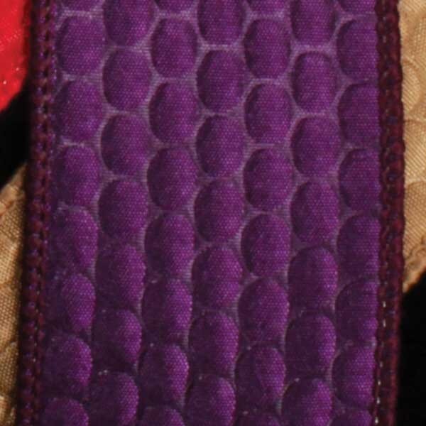 The Ribbon People Purple Scales Wired Craft Ribbon 1.5&#x22; x 40 Yards