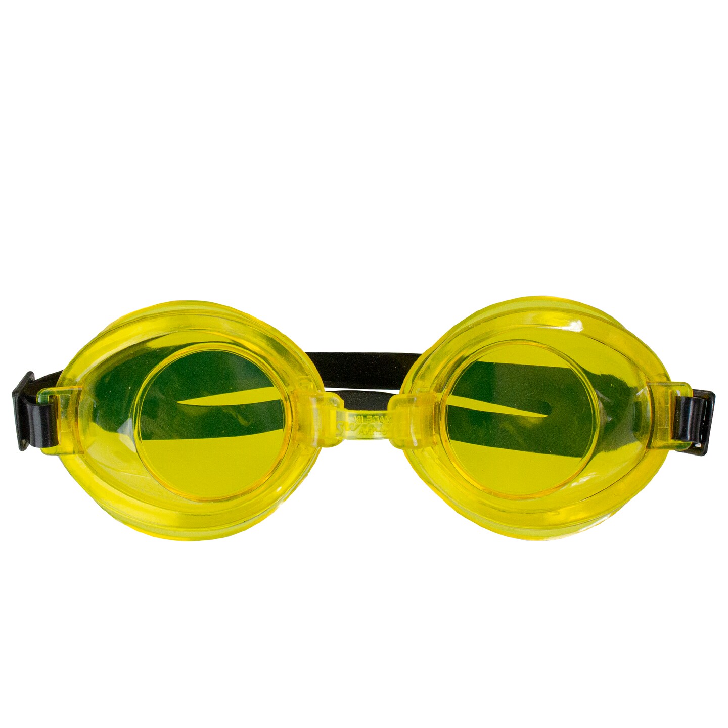 Swimline 7&#x22; Yellow Anti-Leak Adjustable Swimming Pool Goggles