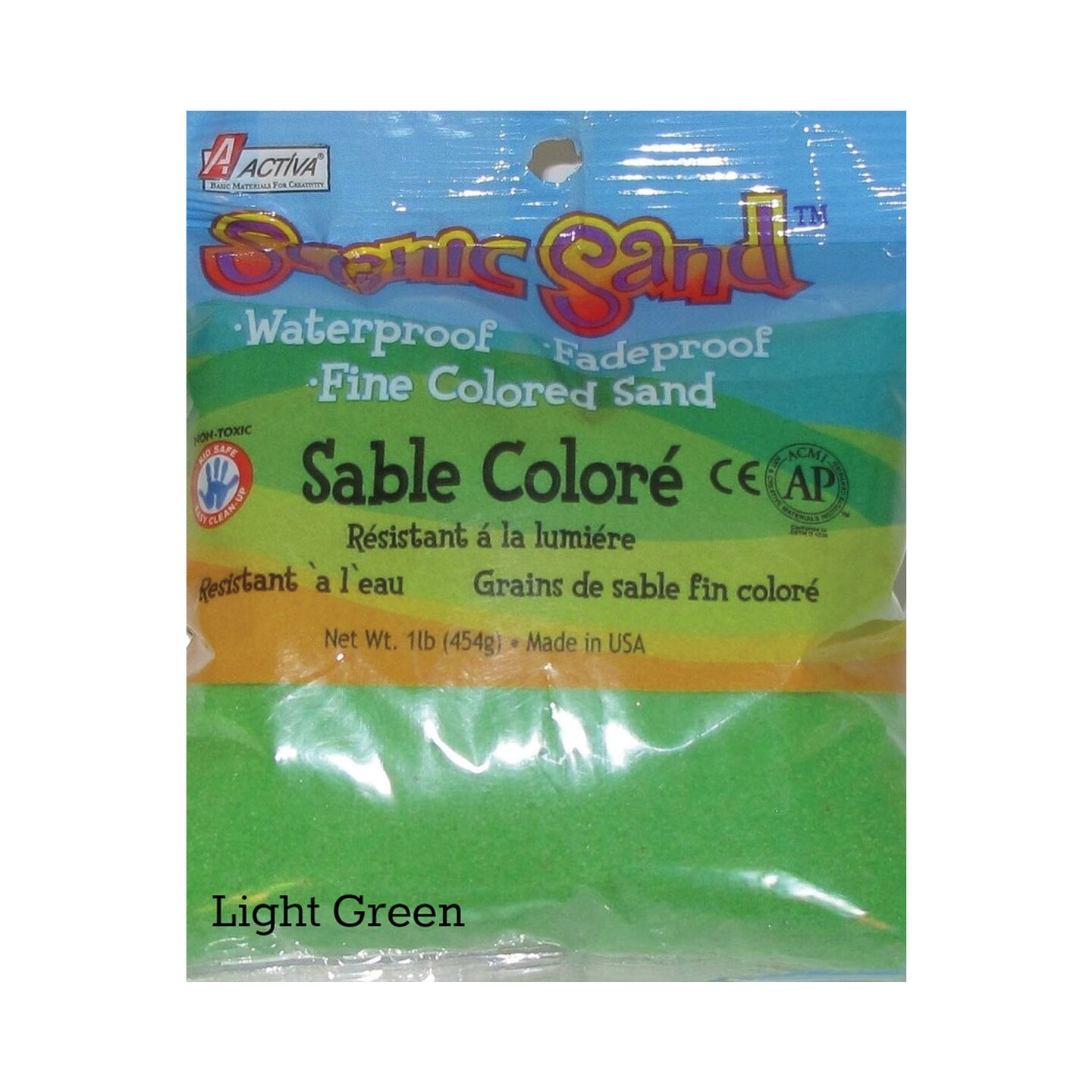 ACTIVA Scenic Sand - Perfect for Colorful Sand Paintings, Sand Mosaics, Sand Art Projects, etc.