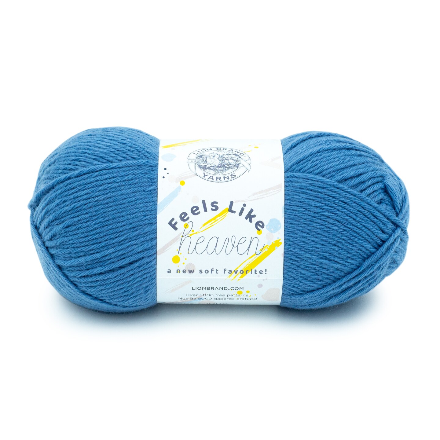 Lion Brand Feels Like Heaven Yarn-Periwinkle