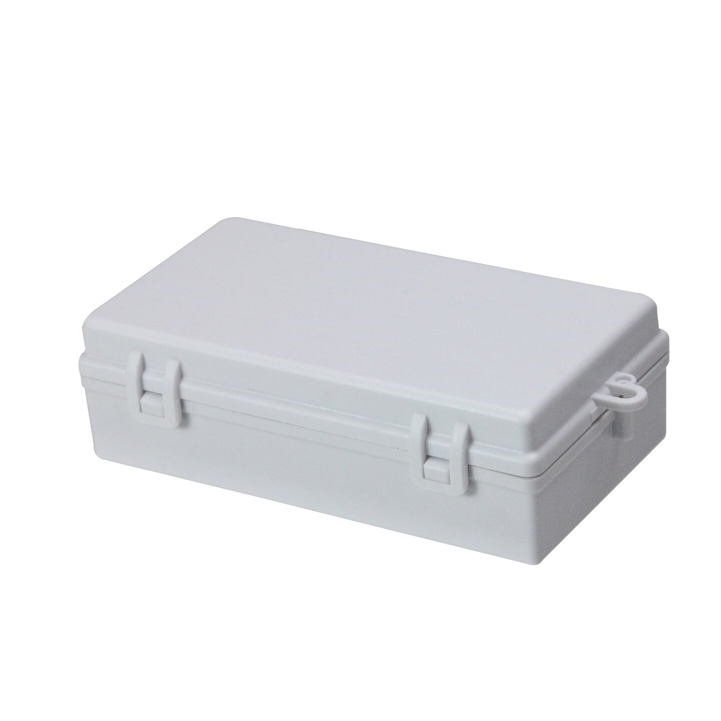 Roman 6&#x22; White Rectangular USB Battery Box for LED Lights