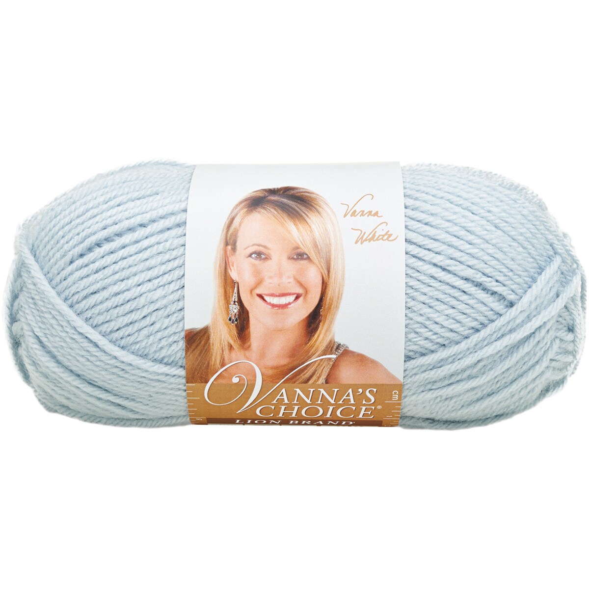 Lion Brand Vanna&#x27;s Choice Yarn-Silver Blue