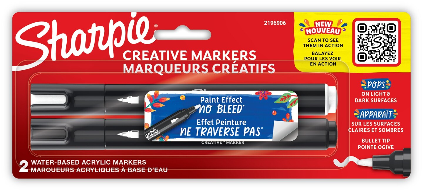 Sharpie Creative Bullet Tip Markers 2/Pkg-Assorted
