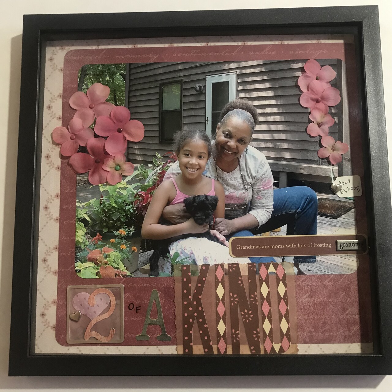 Craft a Cherished 12x12 Framed Memory Page!