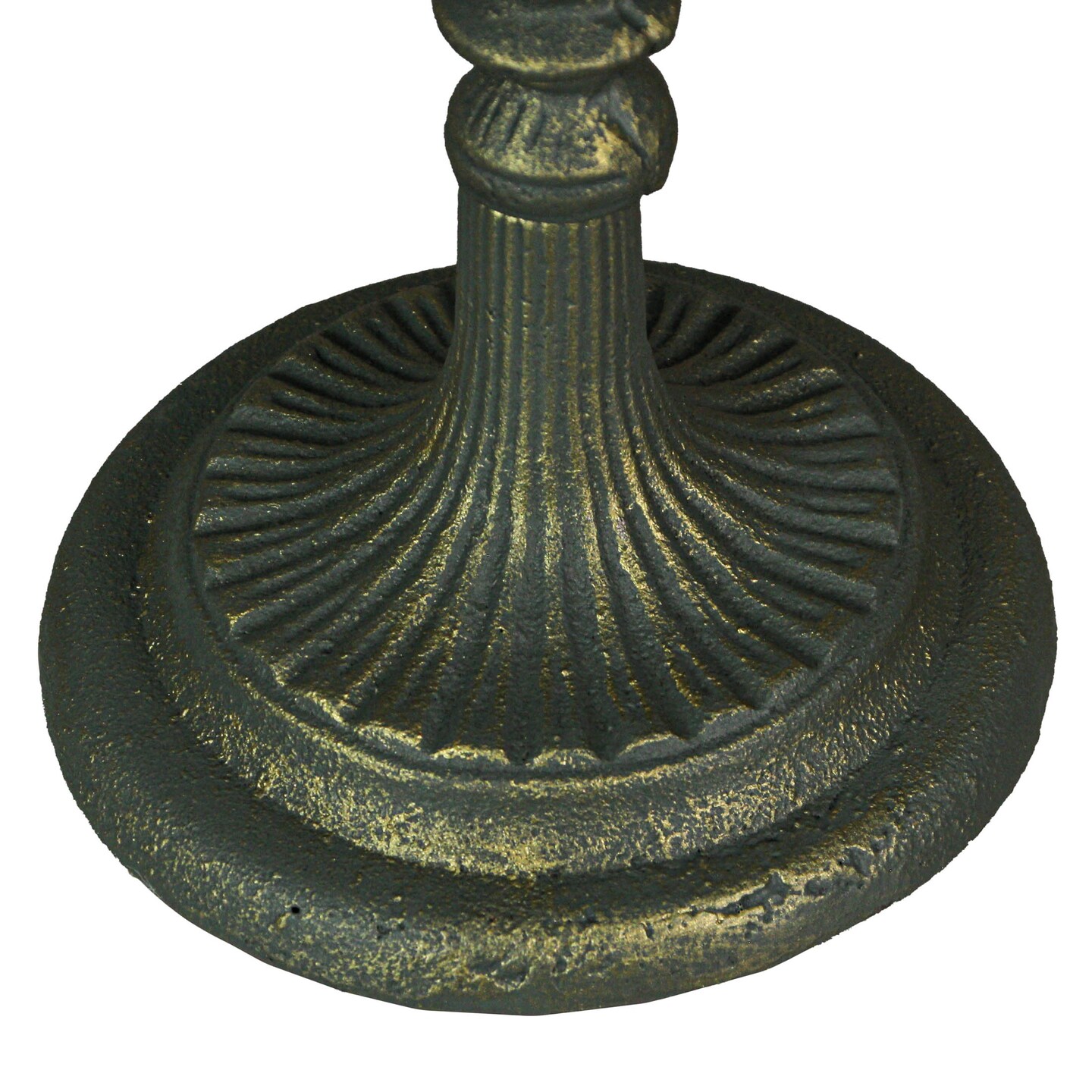 21-Inch Cast Iron Dragonfly Sundial Home Garden Decor