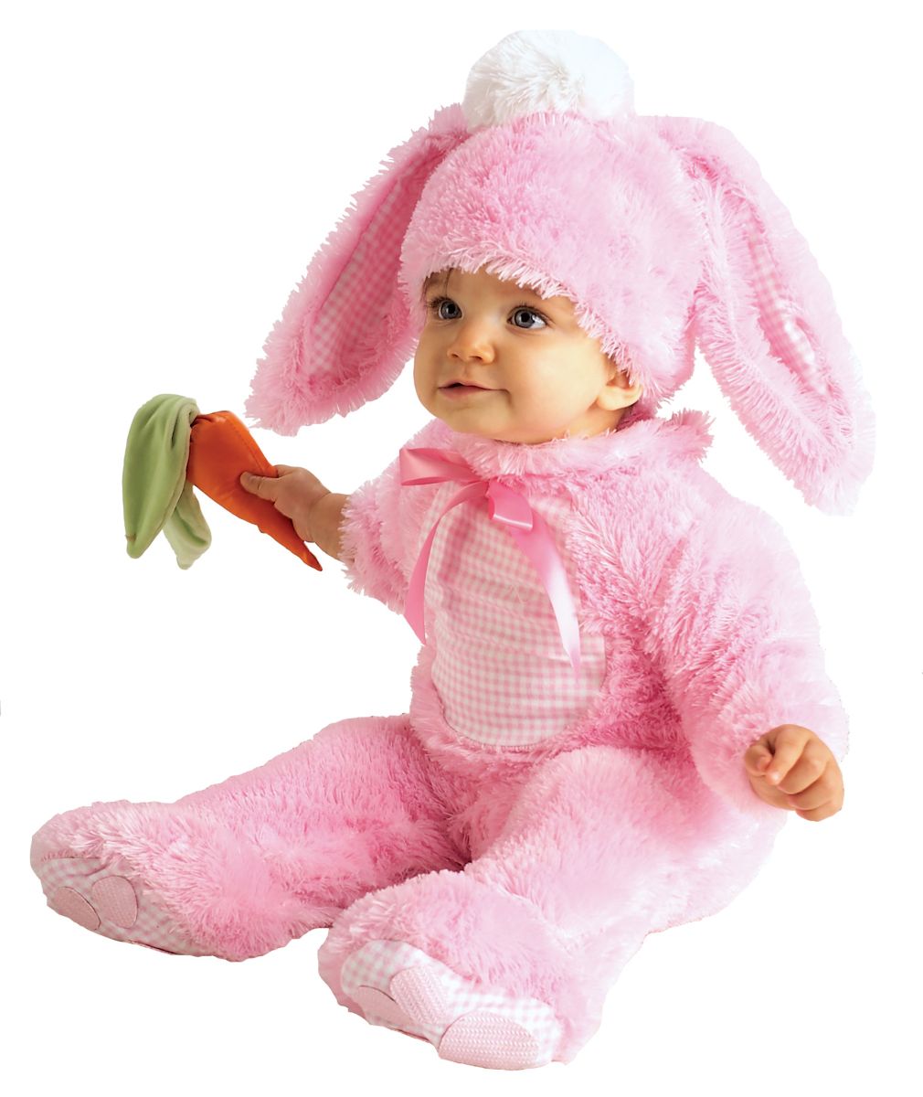 The Costume Center White and Pink Precious Wabbit Unisex Infant Halloween Costume