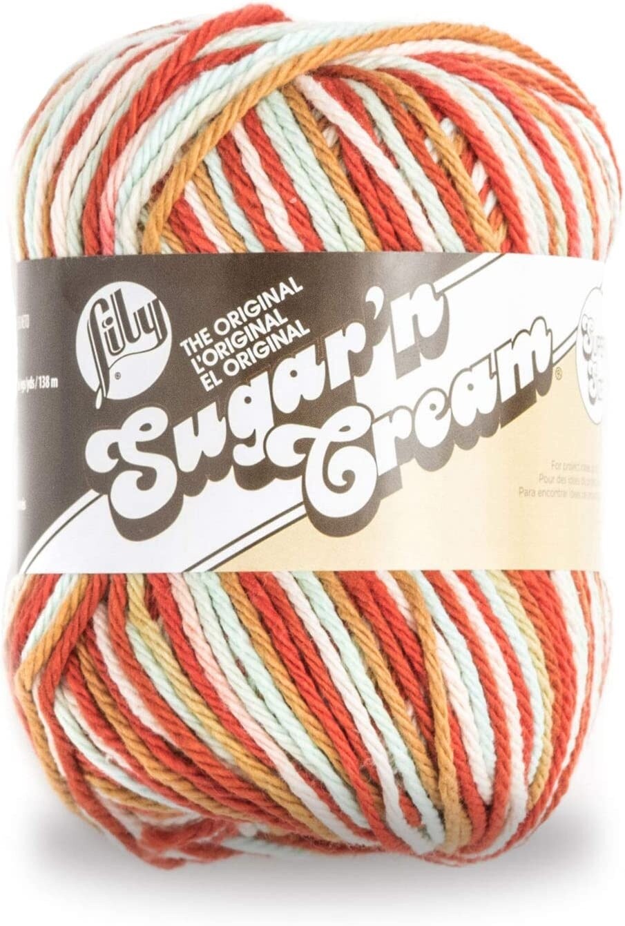 Lily Sugar'n Cream Yarn - Ombres Super Size-Sunrise Ombre | Michaels