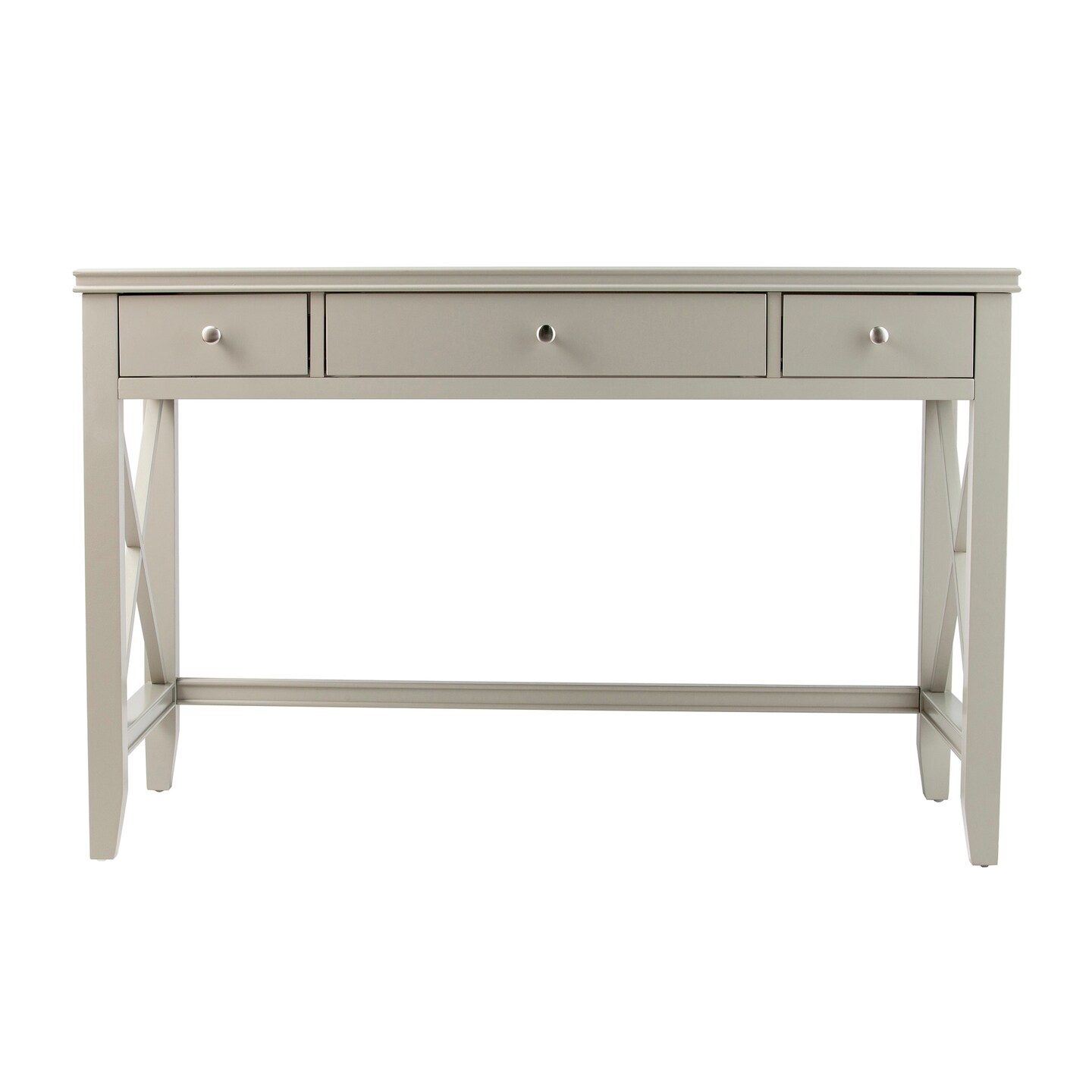 Southern Enterprises 4' Gray Contemporary Writing Desk
