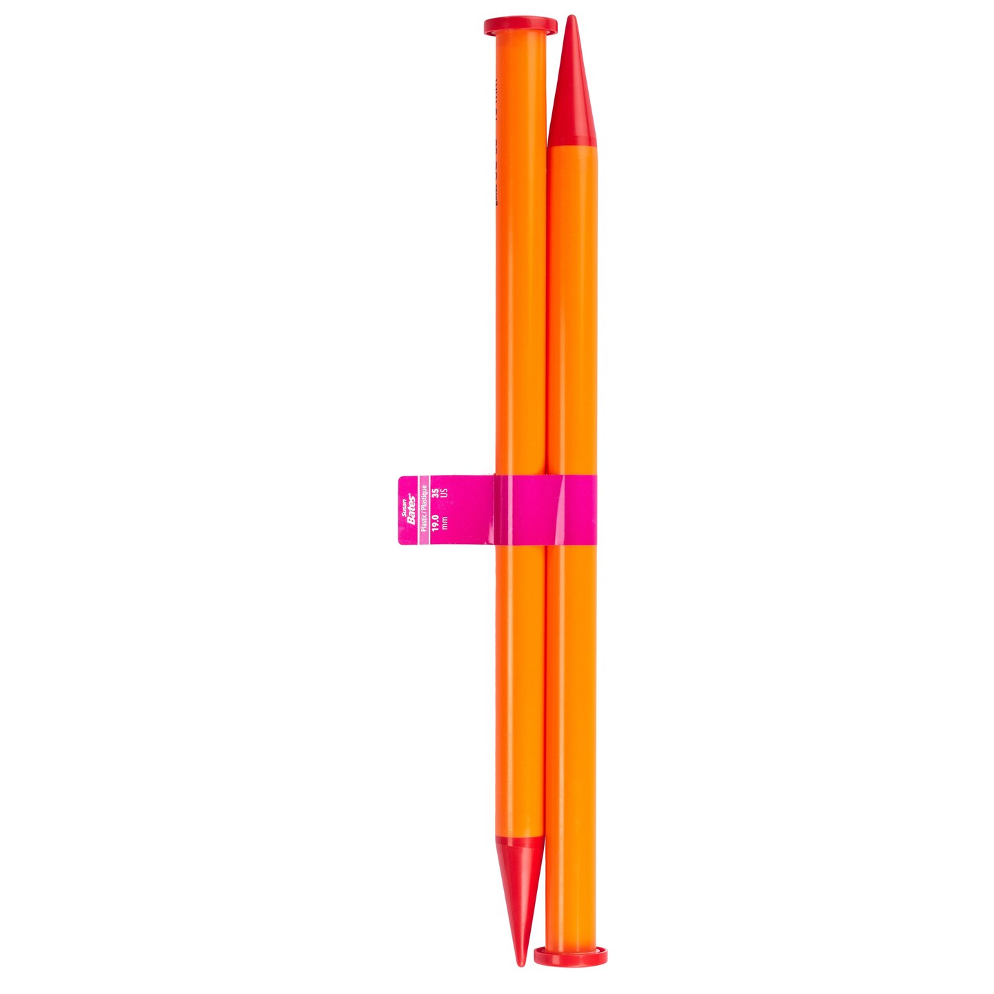 Susan Bates Luxite Jiffy Single Point Knitting Needles 14"-Size 35/19mm