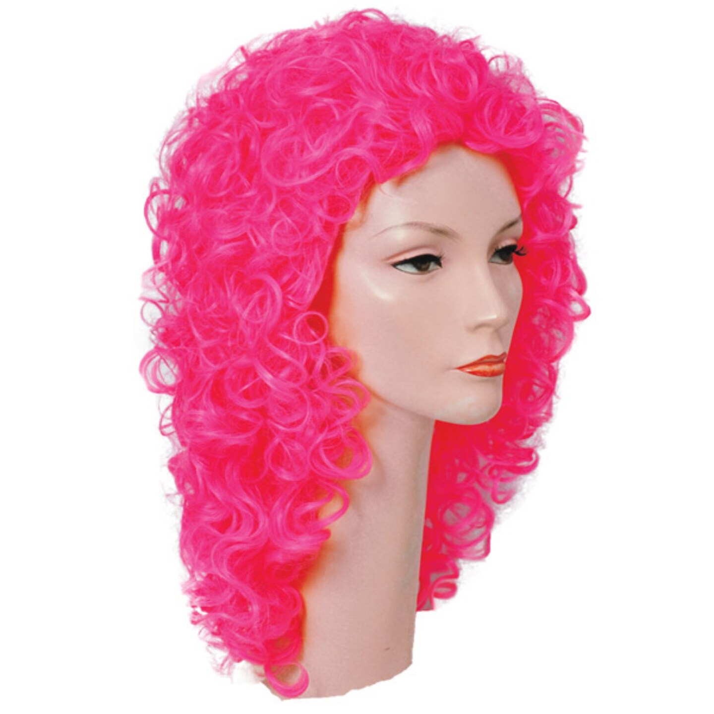 The Costume Center Royal Blue Curly Disco Women Adult Halloween Wig Costume Accessory One Size