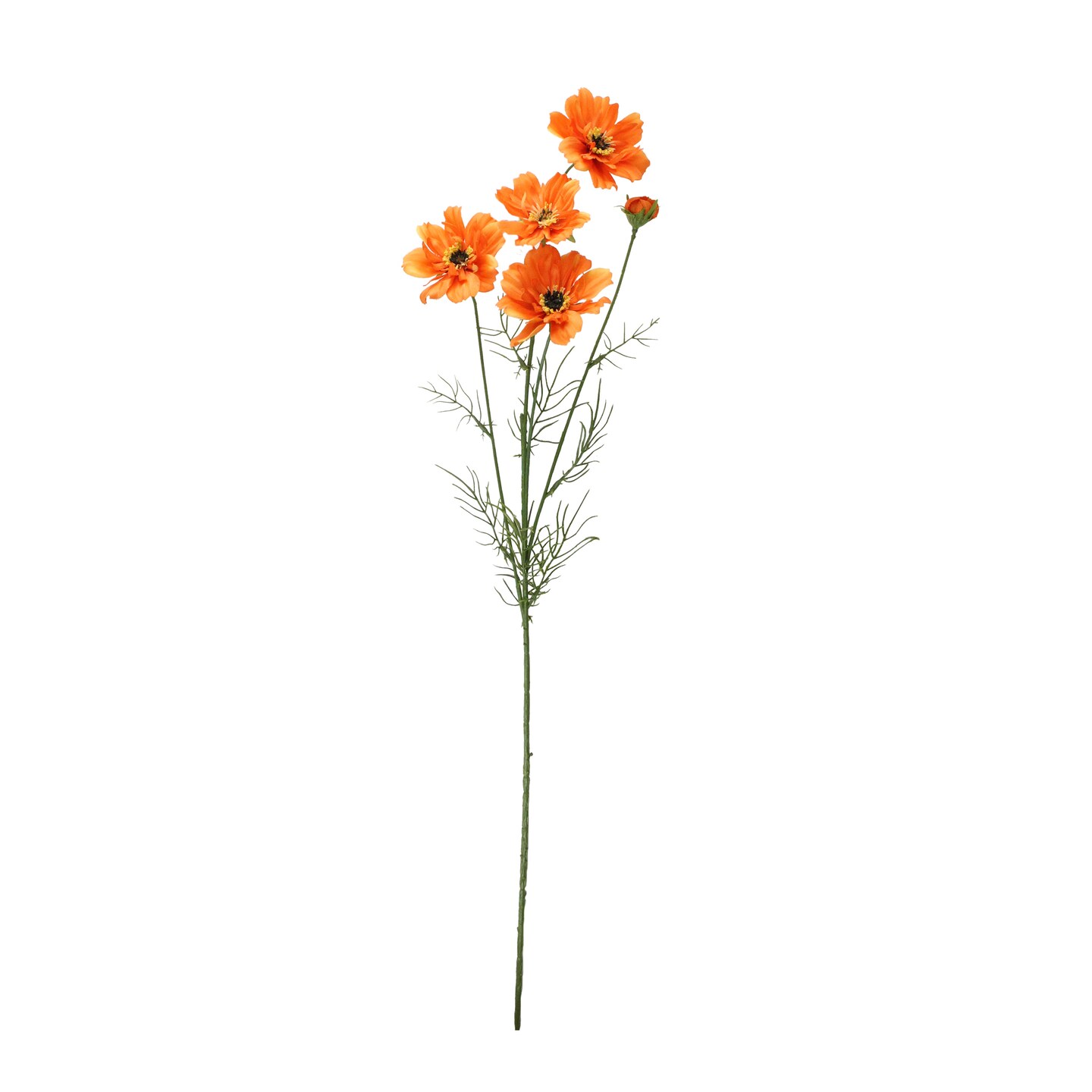 Allstate 32&#x22; Orange Cosmos Flower Artificial Floral Spray
