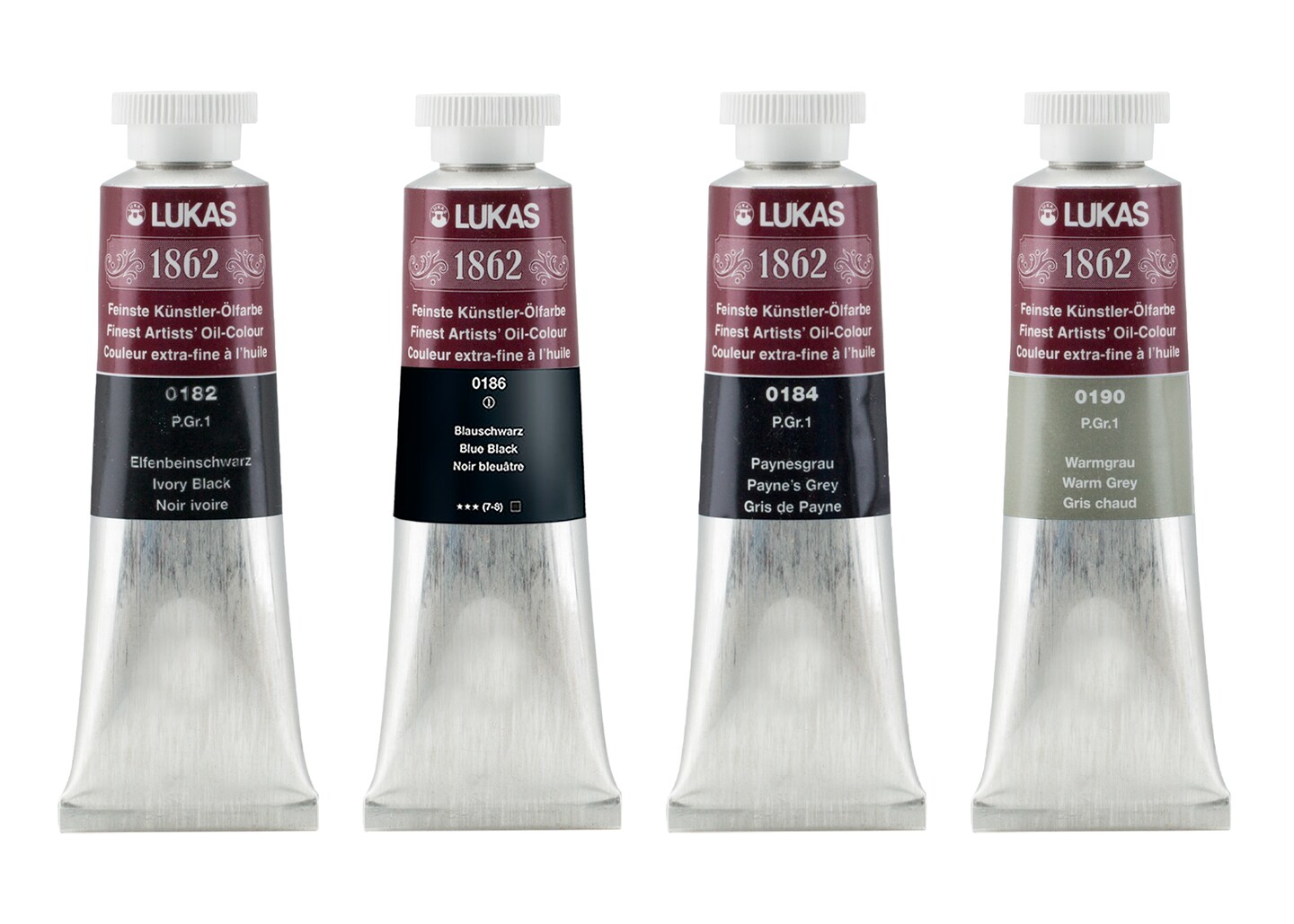 Lukas 1862 Professional Artist Oil Paint - Fast-Drying, Non-Yellowing, Highly Pigmented Oil Paint, Open Stock and Sets
