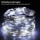 100 LED Solar Power String Fairy Lights Garden Outdoor Party Christmas Lamp
