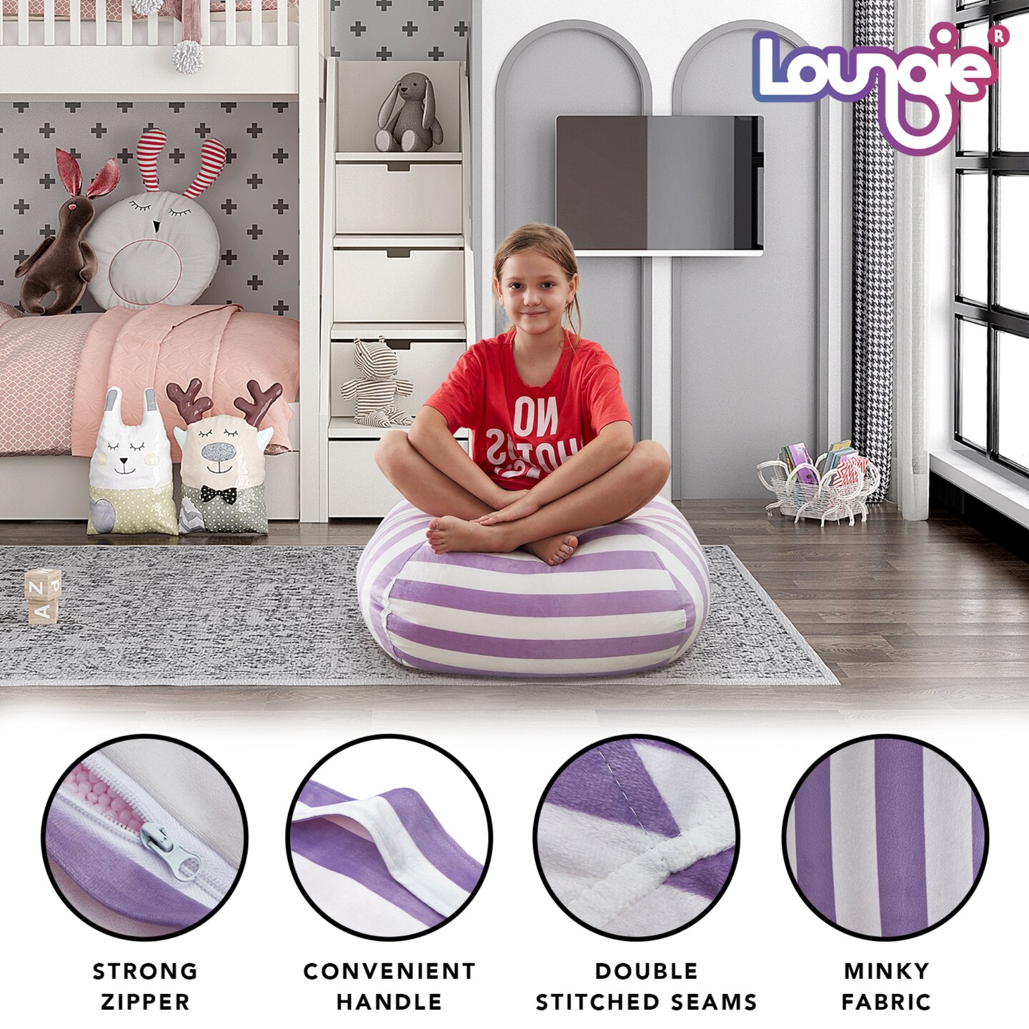 Bean Bag Cover 32&#x22;x32&#x22;