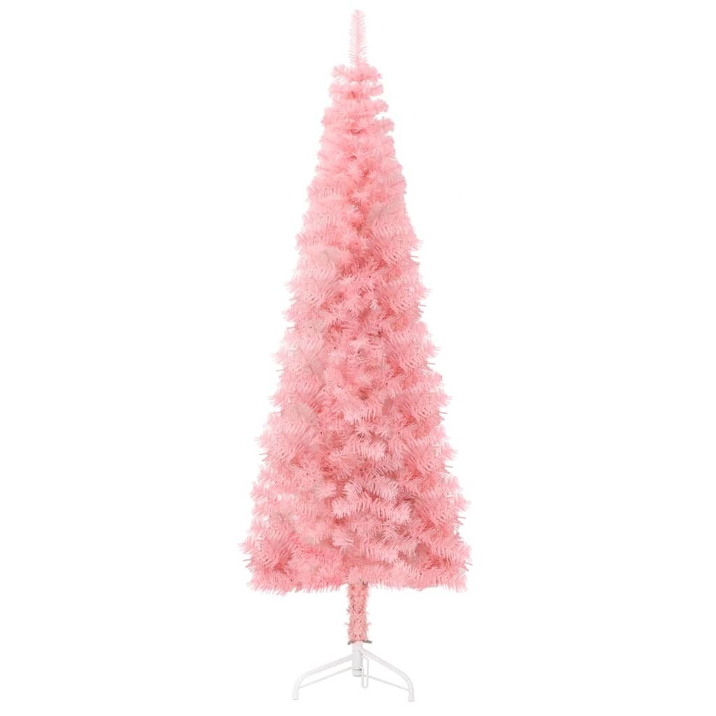 Slim Artificial Half Christmas Tree with Stand