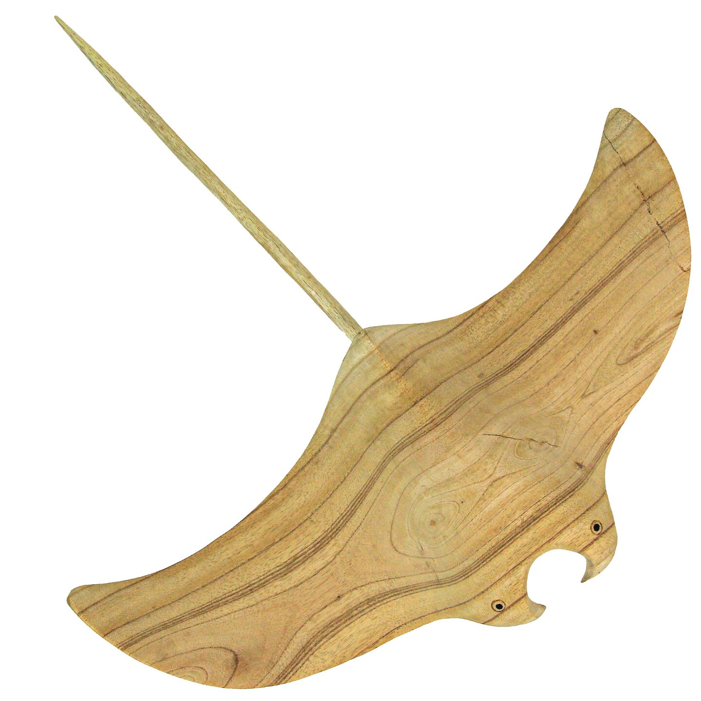 Hand Carved Wood Stringray