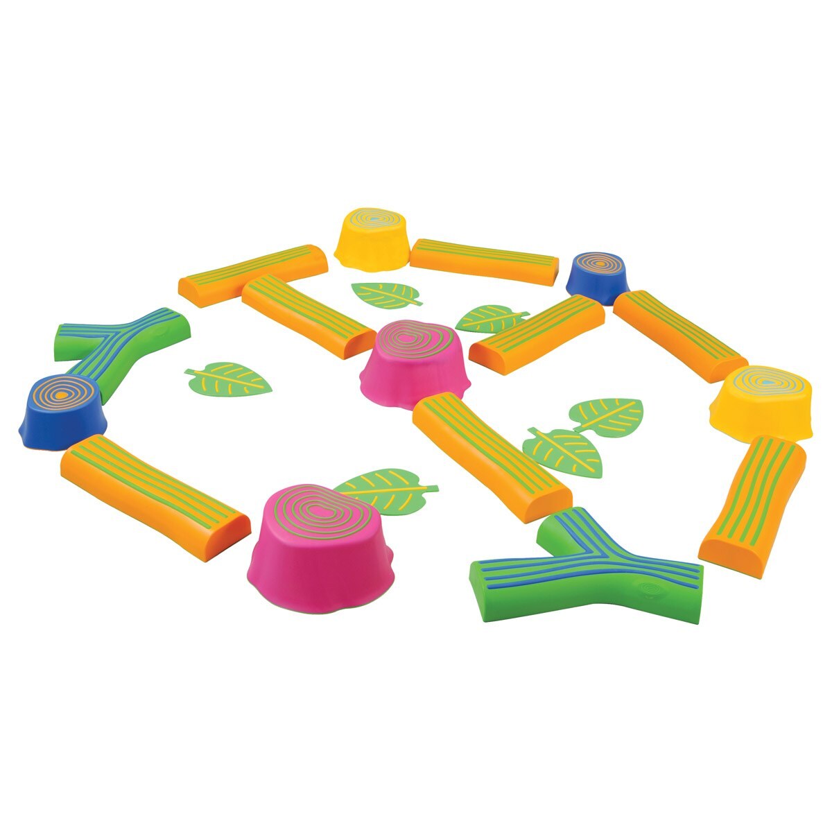 Kaplan Early Learning Company Step-A-Forest - 24 Pieces