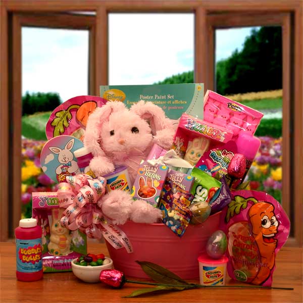 GBDS Easter Gift Basket - Hunny Bunnies Easter Activity &#x26; Treats Pail
