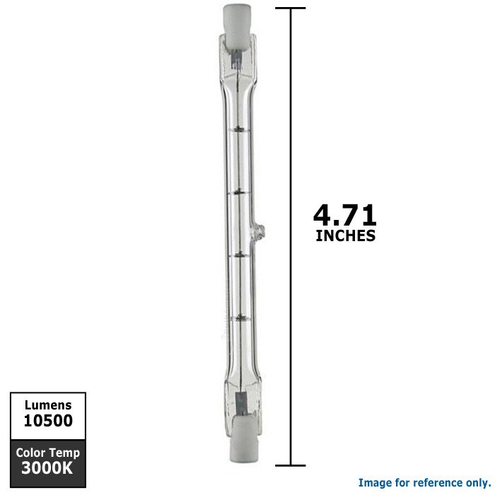 USHIO DVS 500W 130v J130v/119MM Halogen Bulb