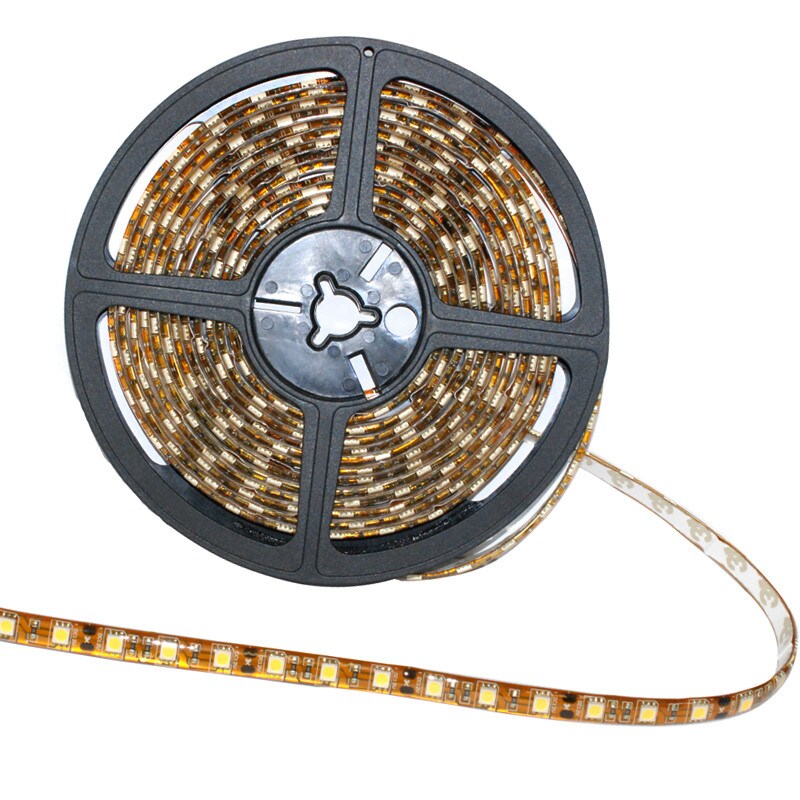 OPTIMA 5 Meter 16.4Ft. 300 LED Warm White Silicone Cover Strip