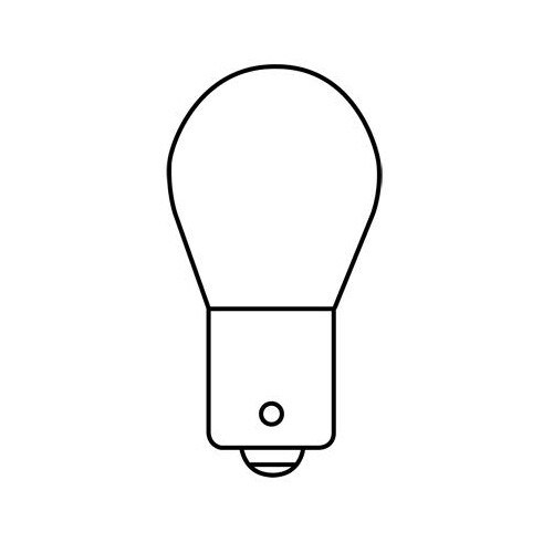 GE 1619 - 27472 13w S8 6.7v BA15s Base Automotive Low Voltage Light Bulb