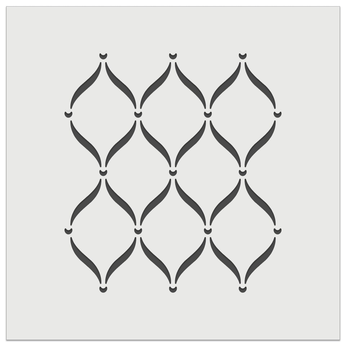 Trellis Pattern Wall Cookie DIY Craft Reusable Stencil