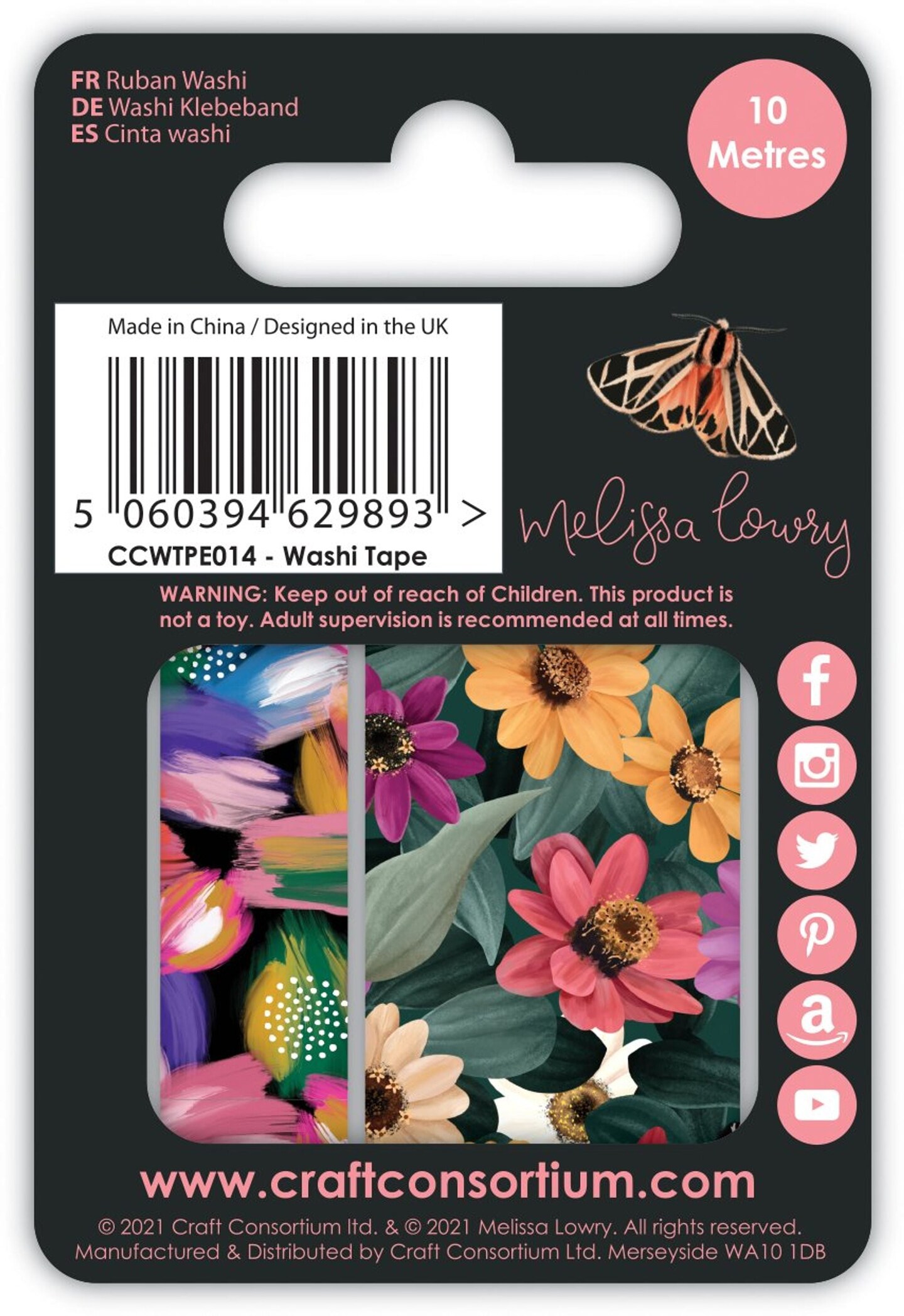 Craft Consortium Midnight Flight Washi Tape Michaels