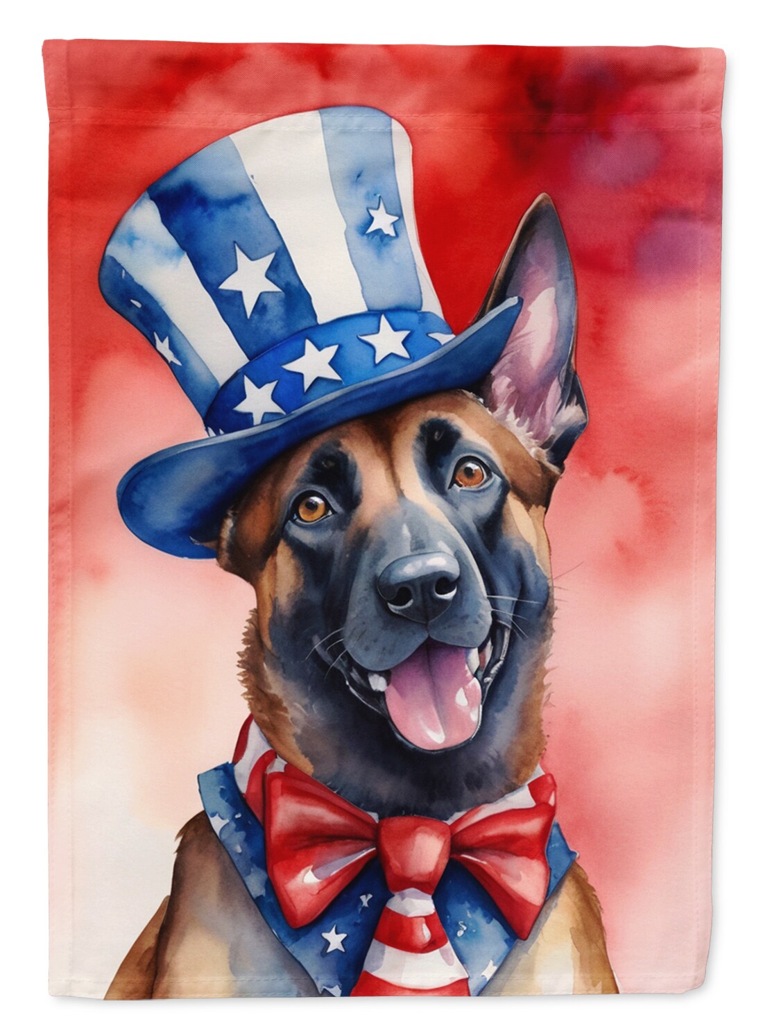 Belgian Malinois Patriotic American Garden Flag | Michaels