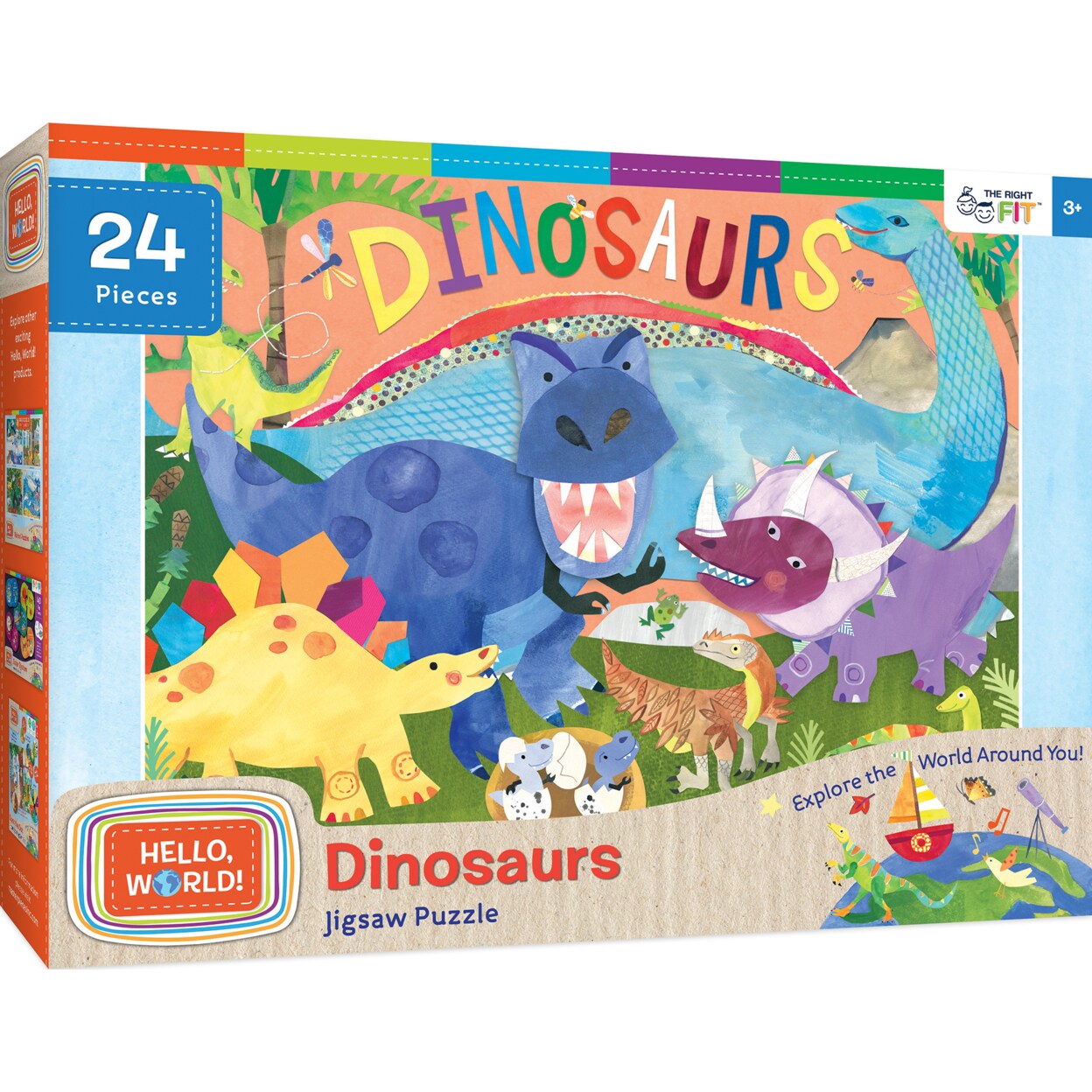 Dinosaur Jigsaw Puzzles - Dino Puzzle Game for Kids & Toddlers