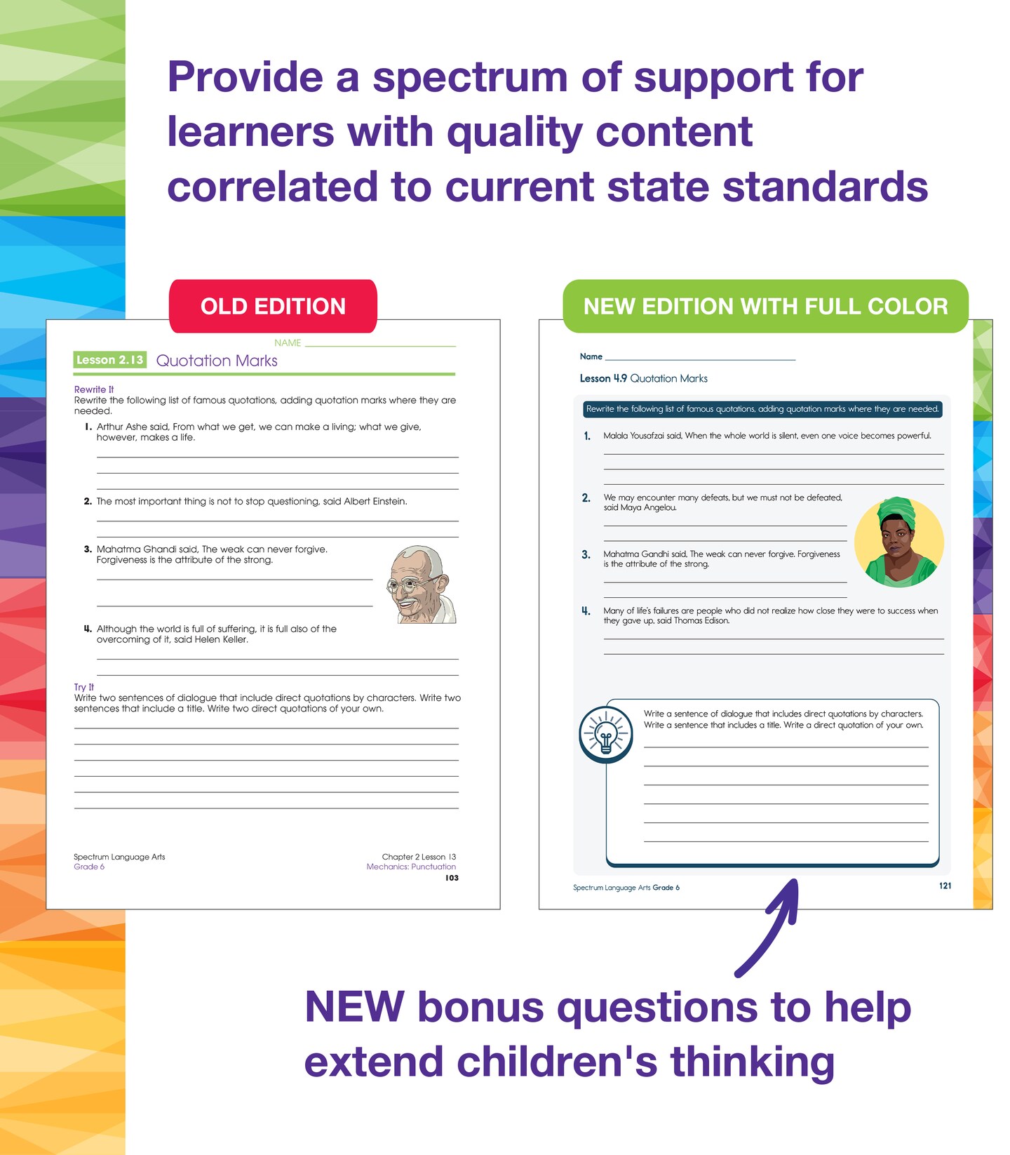 Spectrum Grade 6 Language Arts Workbook, ELA Middle School Books for Kids Ages 11-12 Covering Grammar, Vocabulary, Sentence Structure, Parts of Speech, and More, Classroom or Homeschool Curriculum