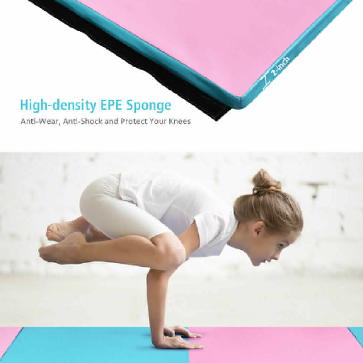 Folding Gymnastics Tumbling Gym Mat