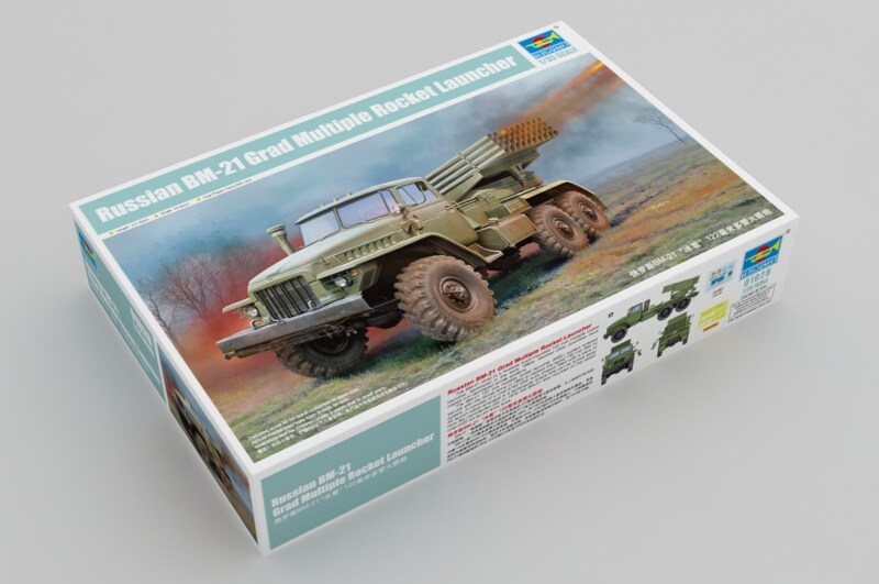 Trumpeter  1/35 BM-21 GRAD MULTIPLE ROCKET LAUNCHER 1/35 Plastic Model