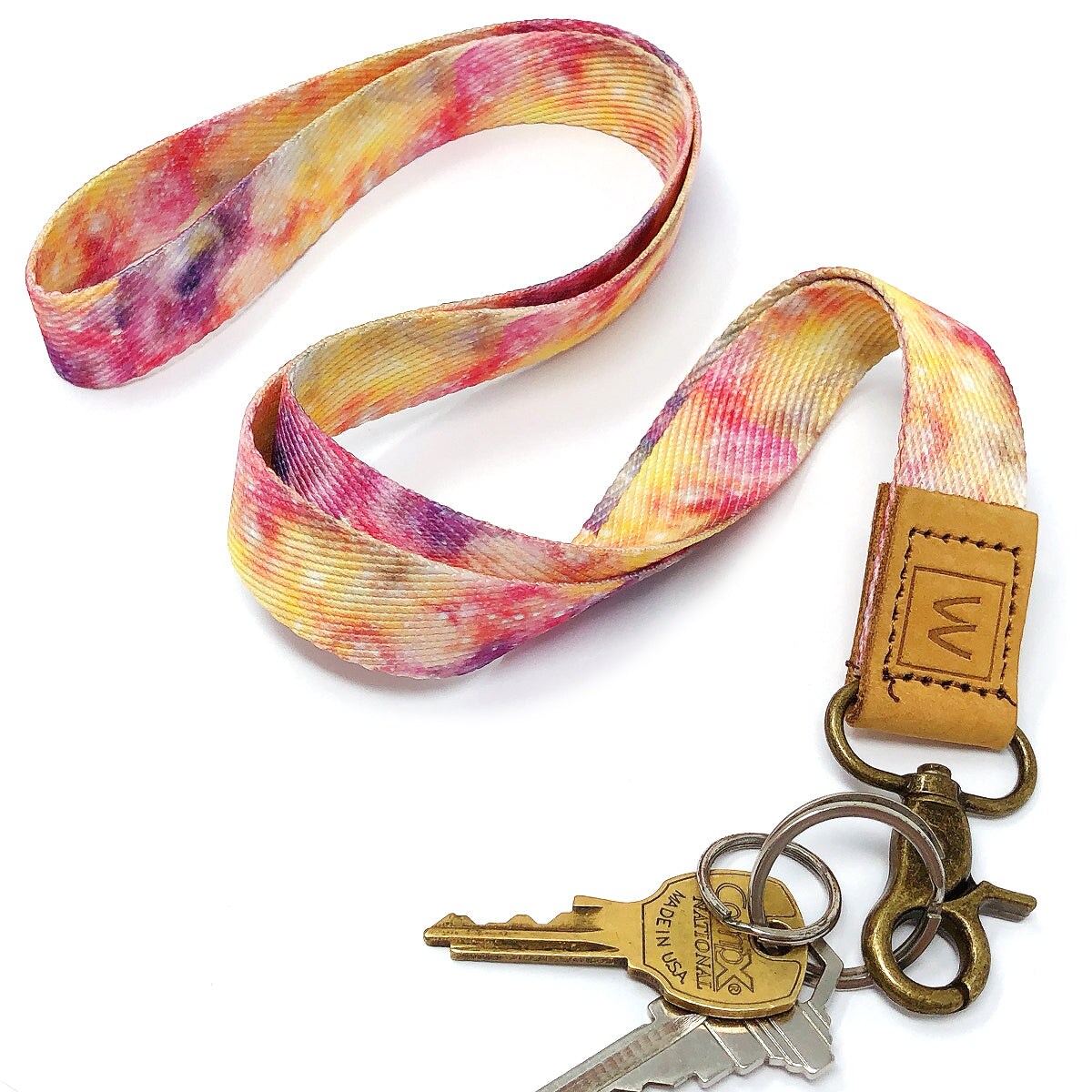 Wrapables Lanyard Keychain and ID Badge Holder