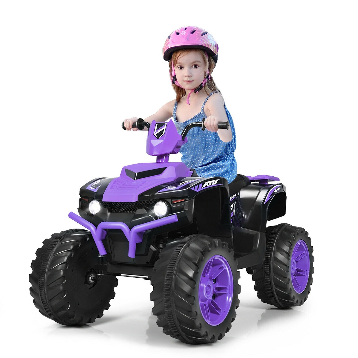 Iron Kids ATV Ride-On with Music, USB and 2 Speeds