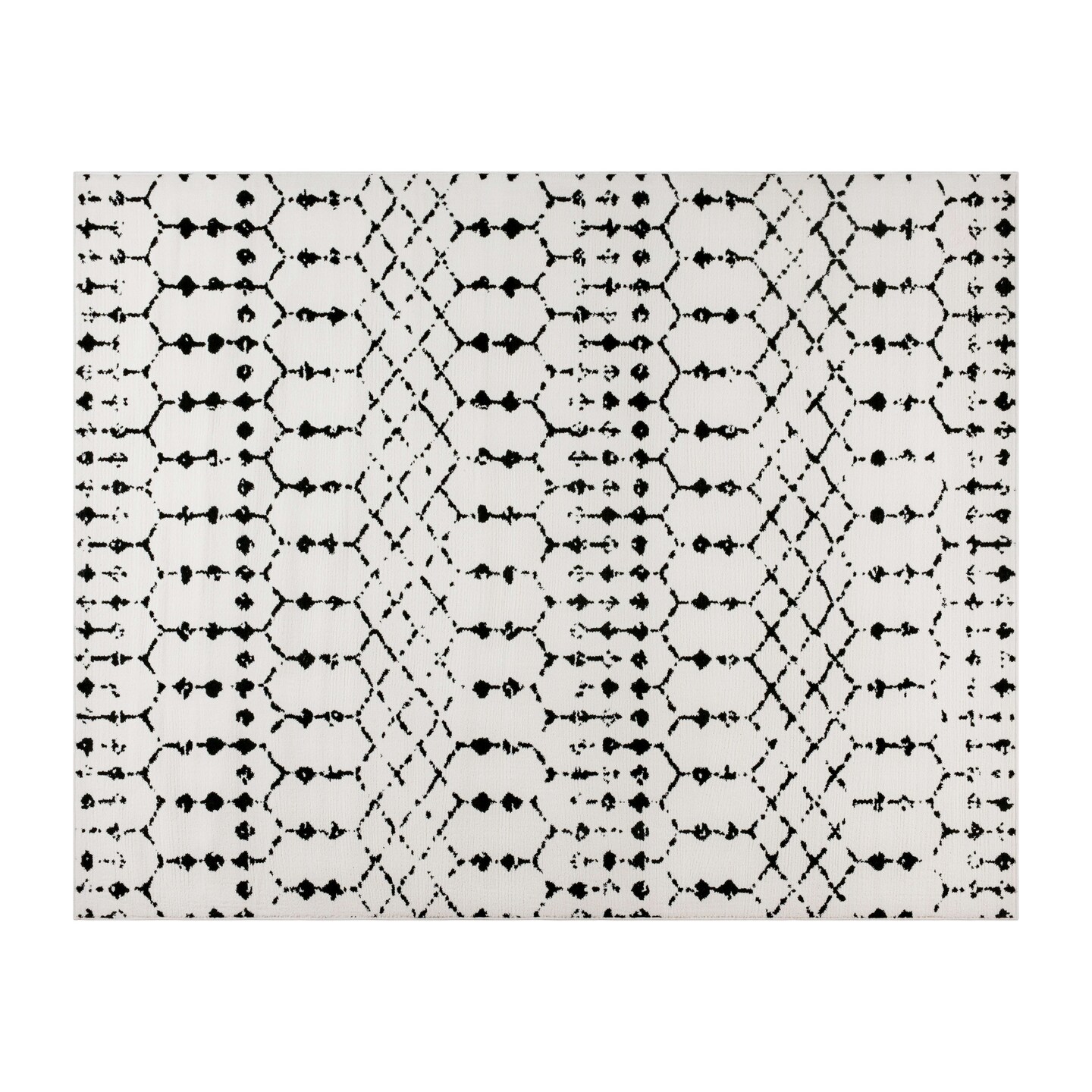 Masada Rugs Geometric Bohemian Low Pile Area Rug