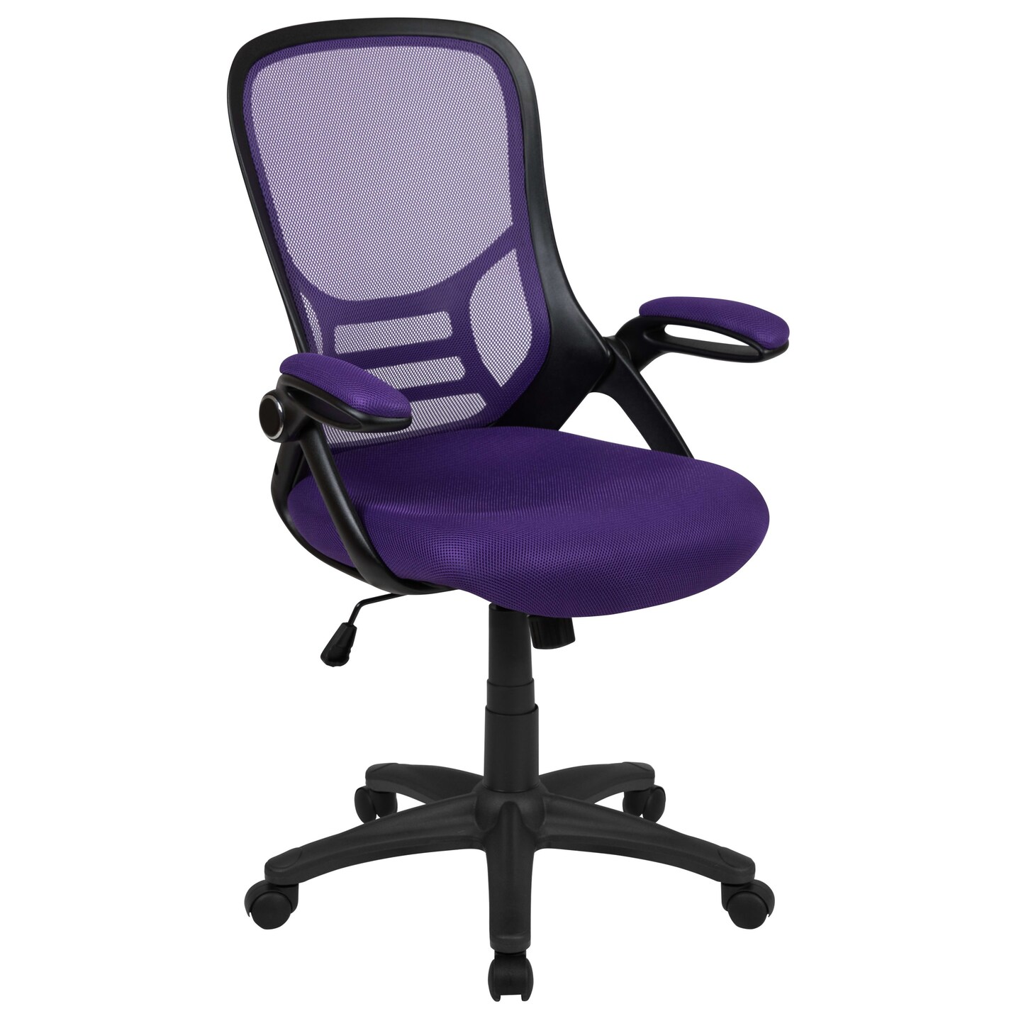 Emma and Oliver High Back Mesh Ergonomic Office Chair with Flip-up Arms
