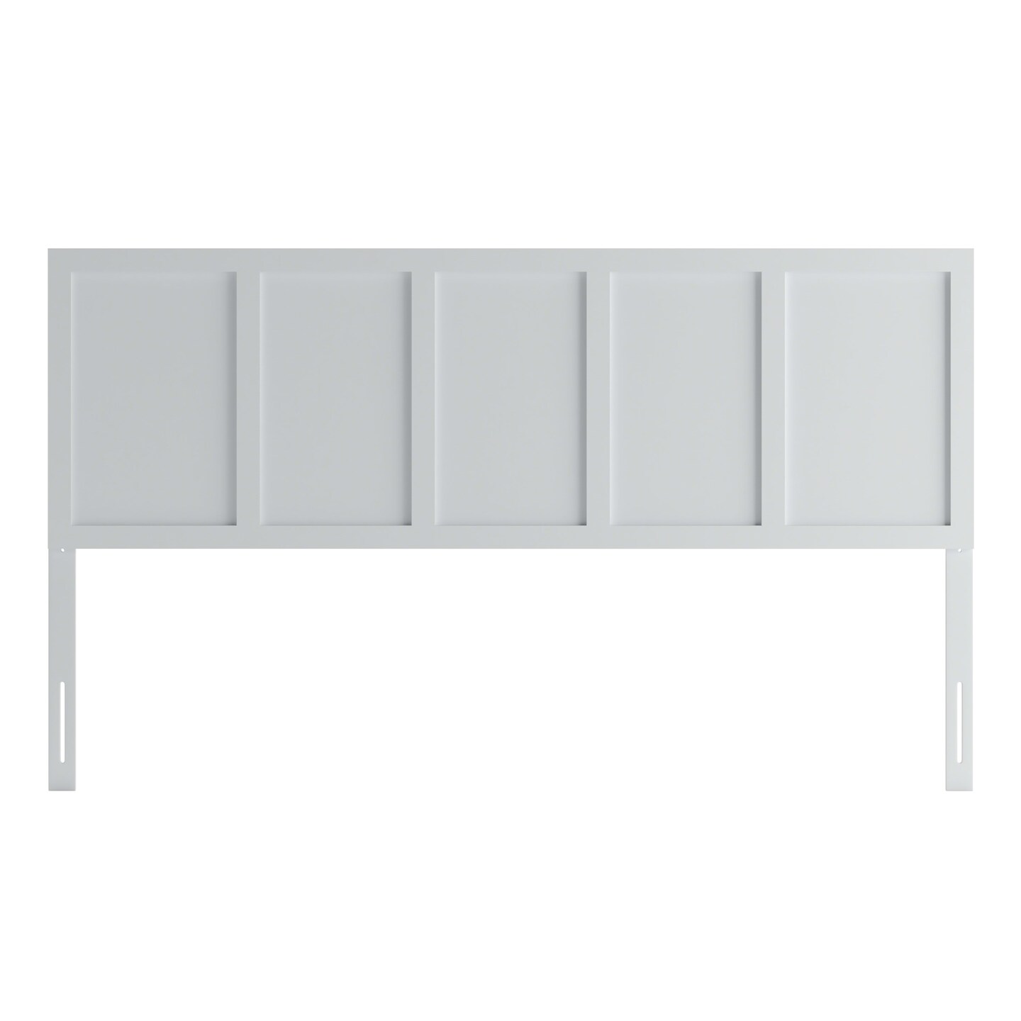 Merrick Lane Grady Raised Panel Wooden Adjustable Headboard Only