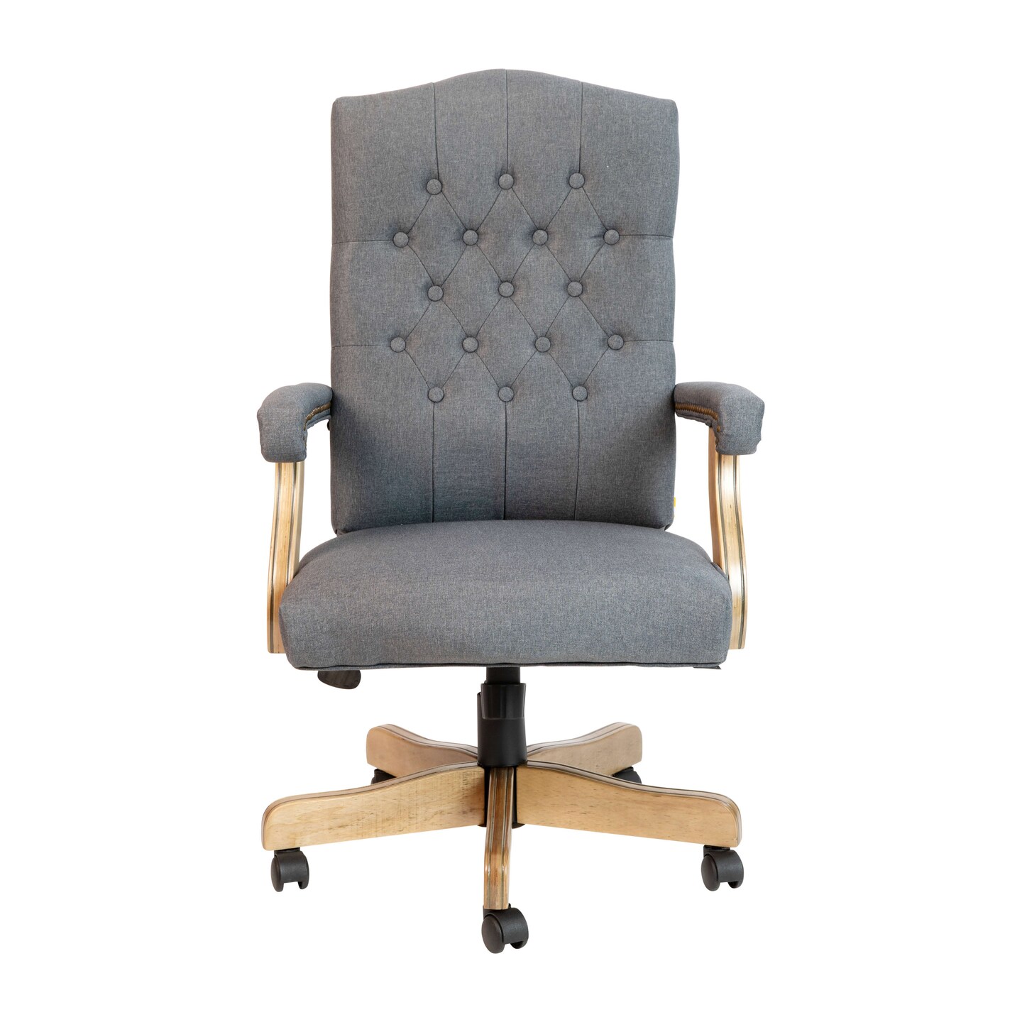 Merrick Lane Versailles High Back Tufted Home Office Chair With Height Adjustment And 360° Swivel