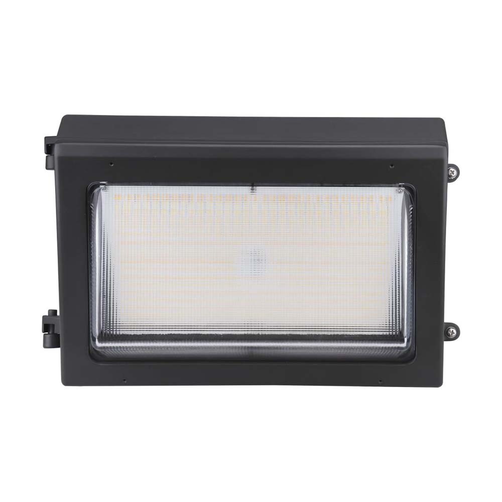 Nuvo LED Wall Pack Bypassable Photocell Wattage and CCT Selectable 120-347v