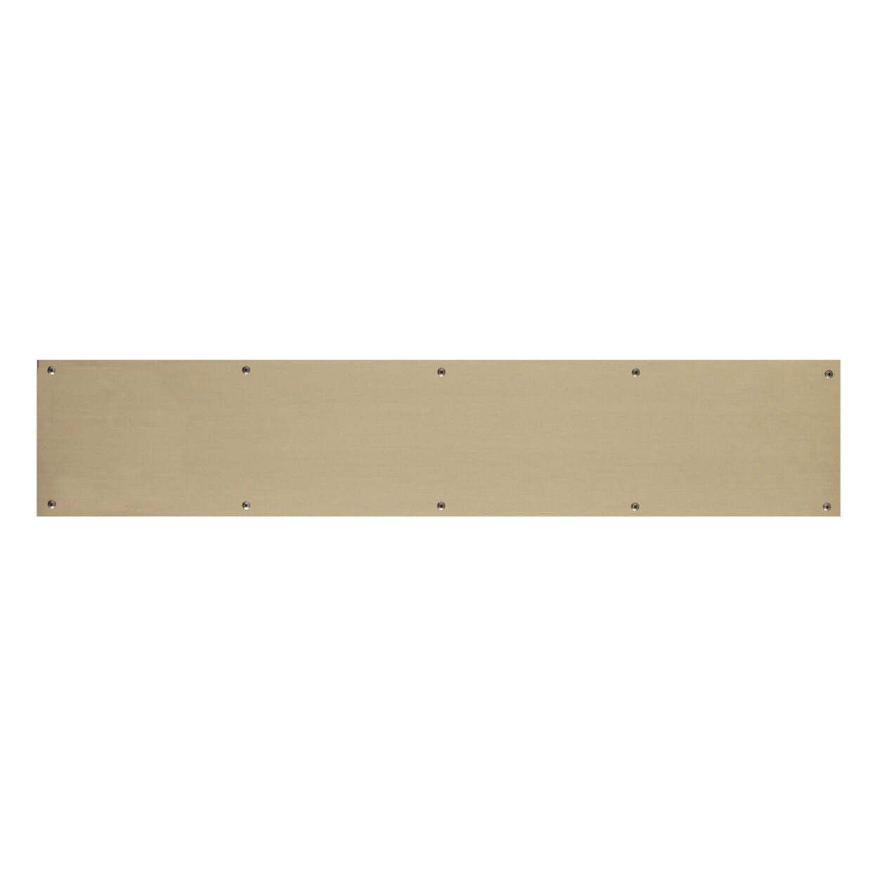 BRASS Accents 6&#x22; X 28&#x22; Kick Plate Antique Brass Screw Mount