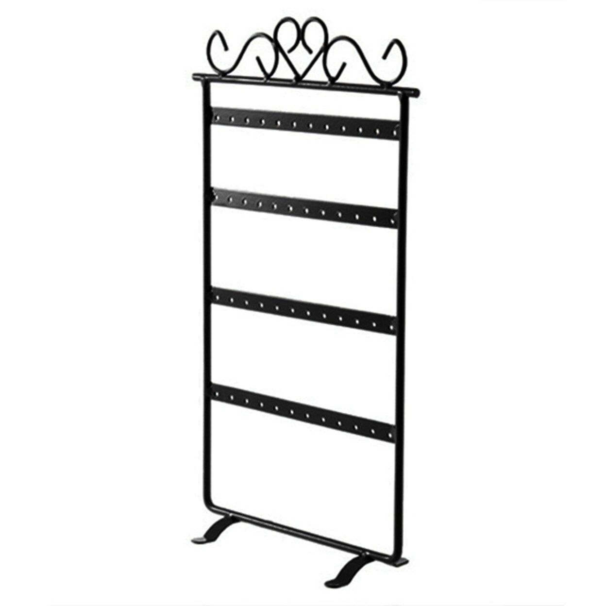 Generic Earrings Hanging Rack Sturdy Stable Metal Delicate Jewelry Display Stand for Home