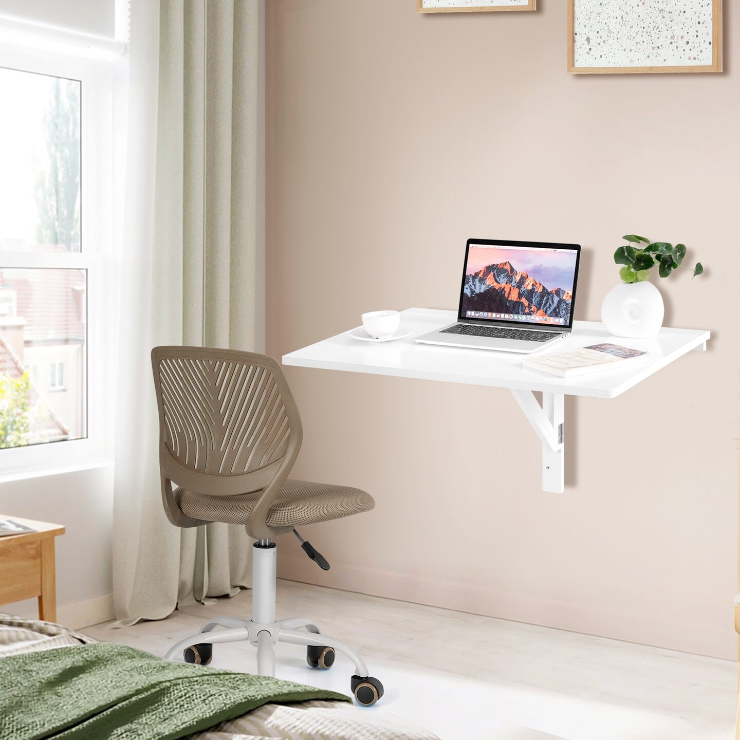 Wall Mounted Folding Table for Small Spaces