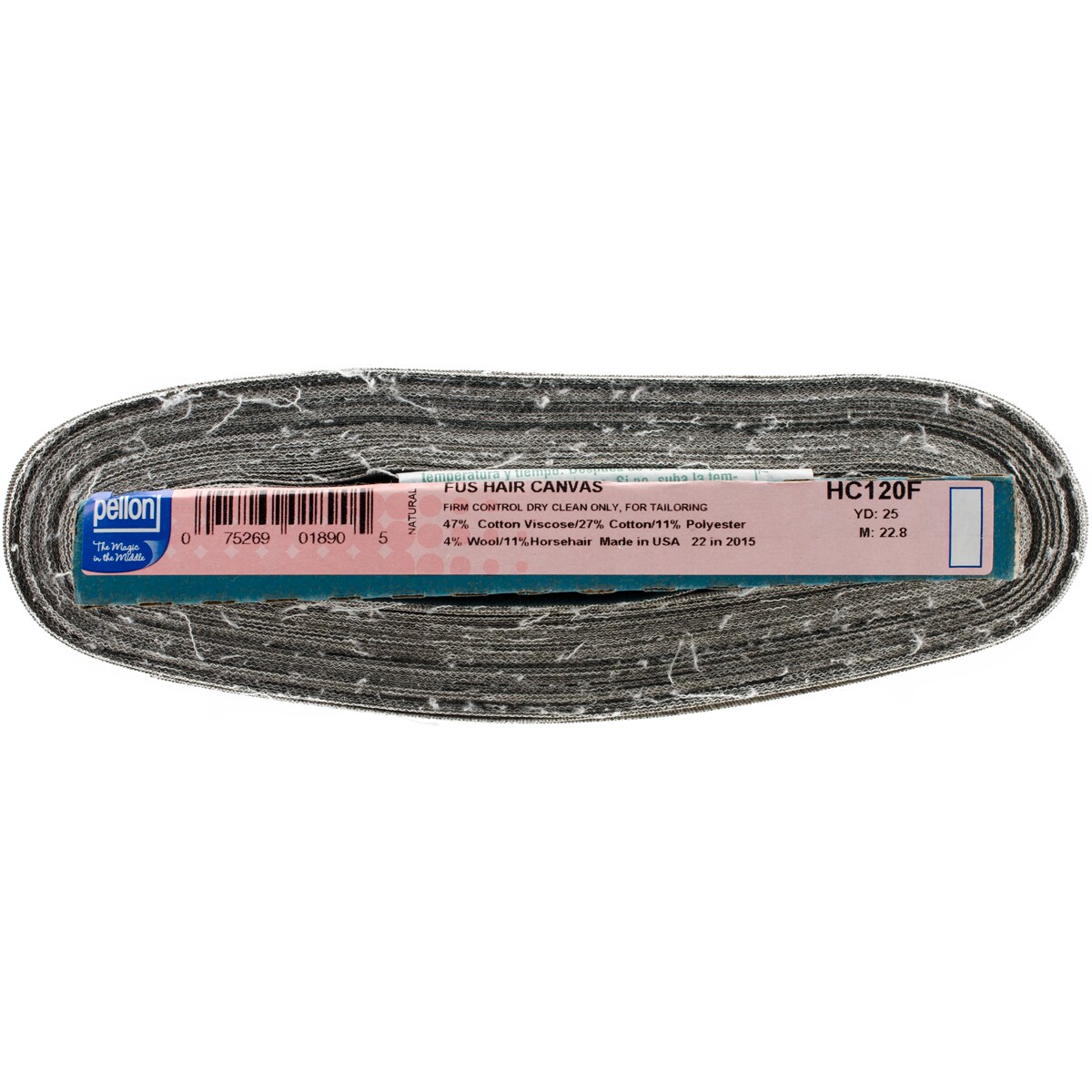 Pellon Fusible Woven Hair Canvas-Natural 21&#x22;X25yd