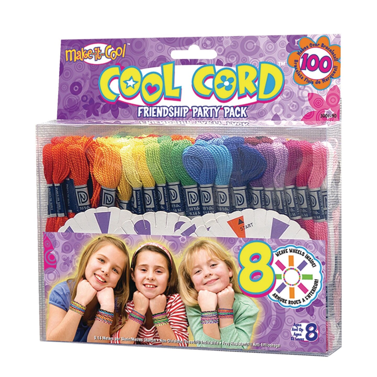 Style Me Up - Friendship Bracelet Making Kit with Link Beads and Threads,  Make up to 7 Bracelets, Craft Set for Girls - SMU-869 : Buy Online at Best  Price in KSA -